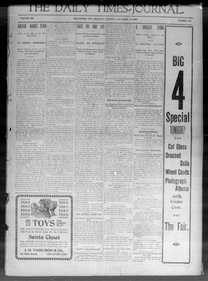 Primary view of object titled 'The Daily Times-Journal. (Oklahoma City, Okla. Terr.), Vol. 12, No. 192, Ed. 1 Monday, December 24, 1900'.