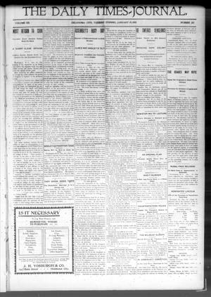The Daily Times-Journal. (Oklahoma City, Okla. Terr.), Vol. 12, No. 212, Ed. 1 Tuesday, January 15, 1901