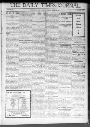 The Daily Times-Journal. (Oklahoma City, Okla. Terr.), Vol. 12, No. 262, Ed. 1 Thursday, March 14, 1901