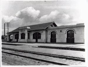 Santa Fe Train Depot in Ponca City, Oklahoma