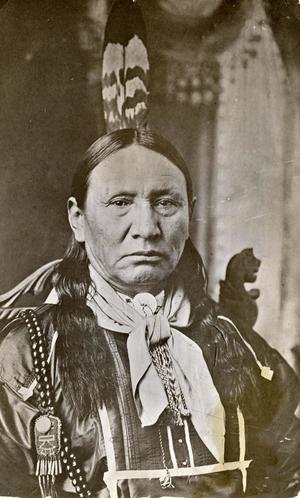 Fred Lookout, Osage Chief