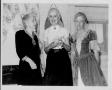 Photograph: Mrs. Frank Hamilton, Mrs. Eugene Briggs, and Mrs. S.N. Mayberry