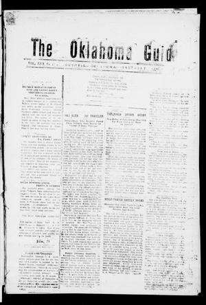 The Oklahoma Guide (Guthrie, Okla.), Vol. 30, No. 19, Ed. 1 Thursday, January 19, 1922