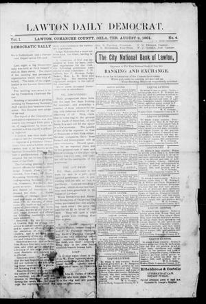 Lawton Daily Democrat. (Lawton, Okla. Terr.), Vol. 1, No. 4, Ed. 1 Friday, August 9, 1901
