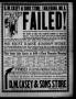Thumbnail image of item number 3 in: 'The Arrow-Democrat (Tahlequah, Okla.), Vol. 37, No. 44, Ed. 1 Friday, October 8, 1920'.