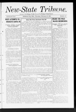 New-State Tribune. (Oklahoma City, Okla.), Vol. 17, No. 16, Ed. 1 Thursday, February 23, 1911