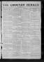Thumbnail image of item number 1 in: 'The Choctaw Herald. (Hugo, Okla.), Vol. 7, No. 34, Ed. 1 Thursday, December 26, 1912'.