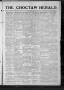 Thumbnail image of item number 1 in: 'The Choctaw Herald. (Hugo, Okla.), Vol. 7, No. 49, Ed. 1 Thursday, April 10, 1913'.
