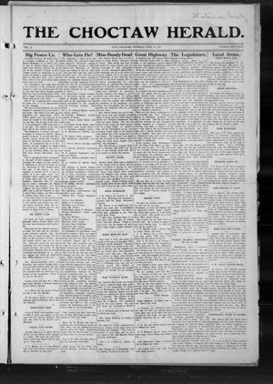 The Choctaw Herald. (Hugo, Okla.), Vol. 7, No. 49, Ed. 1 Thursday, April 10, 1913