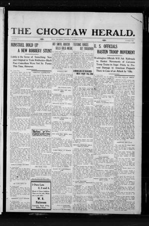 The Choctaw Herald. (Hugo, Okla.), Vol. 10, No. 10, Ed. 1 Thursday, October 28, 1915