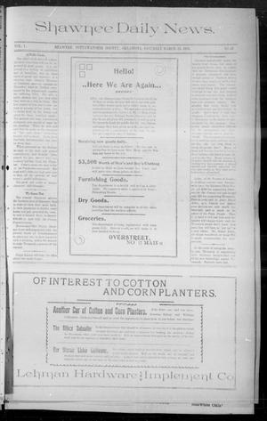 Shawnee Daily News. (Shawnee, Okla.), Vol. 1, No. 43, Ed. 1 Saturday, March 26, 1898