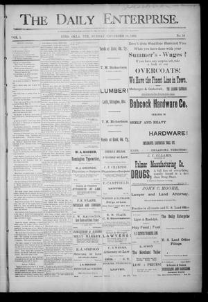The Daily Enterprise. (Enid, Okla. Terr.), Vol. 1, No. 54, Ed. 1 Sunday, November 19, 1893