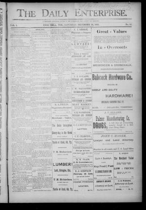 The Daily Enterprise. (Enid, Okla. Terr.), Vol. 1, No. 82, Ed. 1 Saturday, December 23, 1893