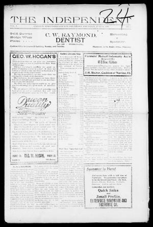 The Independent (Cashion, Okla.), Vol. 1, No. 5, Ed. 1 Thursday, June 11, 1908