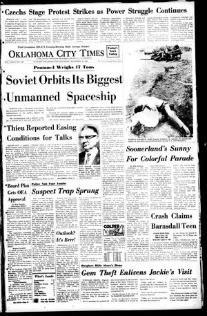 Primary view of object titled 'Oklahoma City Times (Oklahoma City, Okla.), Vol. 79, No. 233, Ed. 1 Saturday, November 16, 1968'.