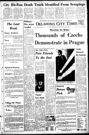Oklahoma City Times (Oklahoma City, Okla.), Vol. 79, No. 216, Ed. 1 Monday, October 28, 1968