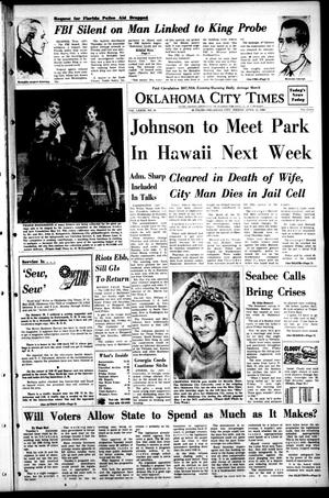 Primary view of object titled 'Oklahoma City Times (Oklahoma City, Okla.), Vol. 79, No. 46, Ed. 1 Friday, April 12, 1968'.