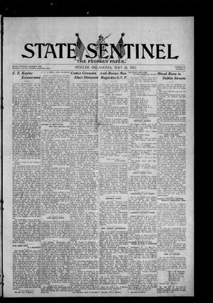 Primary view of object titled 'State Sentinel (Stigler, Okla.), Vol. 16, No. 9, Ed. 1 Thursday, May 26, 1921'.