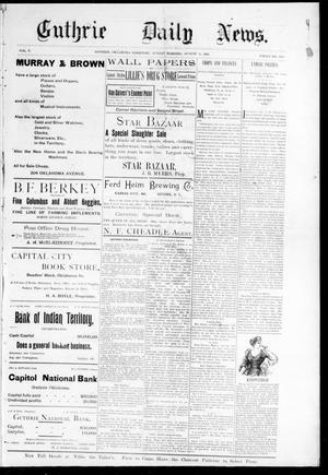 Guthrie Daily News. (Guthrie, Okla. Terr.), Vol. 5, No. 1256, Ed. 1 Sunday, August 13, 1893