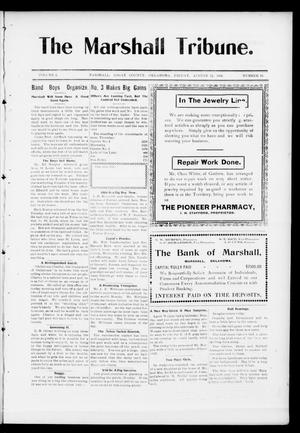 The Marshall Tribune. (Marshall, Okla.), Vol. 3, No. 16, Ed. 1 Friday, August 12, 1904
