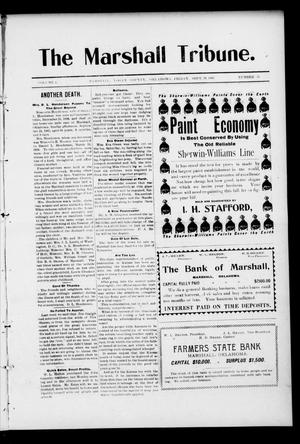 The Marshall Tribune. (Marshall, Okla.), Vol. 4, No. 25, Ed. 1 Friday, September 29, 1905