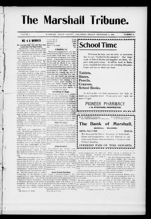 The Marshall Tribune. (Marshall, Okla.), Vol. 3, No. 20, Ed. 1 Friday, September 9, 1904