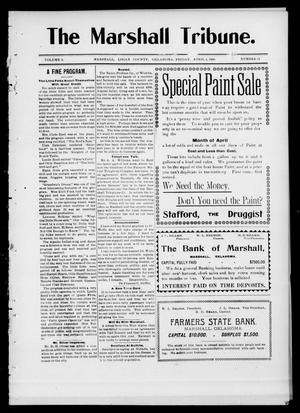 The Marshall Tribune. (Marshall, Okla.), Vol. 4, No. 51, Ed. 1 Friday, April 6, 1906