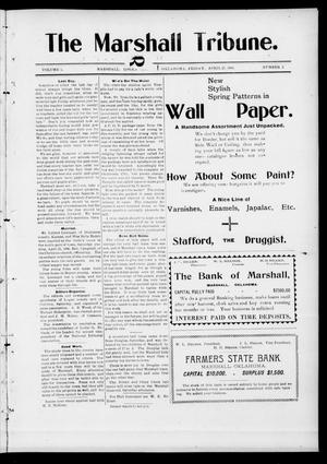 The Marshall Tribune. (Marshall, Okla.), Vol. 5, No. 2, Ed. 1 Friday, April 27, 1906