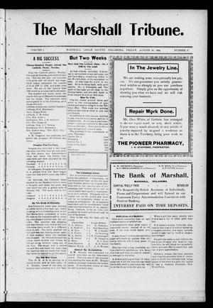 The Marshall Tribune. (Marshall, Okla.), Vol. 3, No. 17, Ed. 1 Friday, August 19, 1904