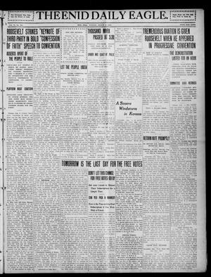The Enid Daily Eagle. (Enid, Okla.), Vol. 11, No. 111, Ed. 1 Tuesday, August 6, 1912