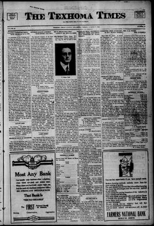 The Texhoma Times (Texhoma, Okla.), Vol. 20, No. 47, Ed. 1 Friday, August 17, 1923