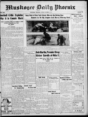 Primary view of object titled 'Muskogee Daily Phoenix (Muskogee, Oklahoma), Vol. 10, No. 248, Ed. 2 Sunday, October 8, 1911'.
