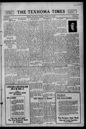 The Texhoma Times (Texhoma, Okla.), Vol. 11, No. 45, Ed. 1 Friday, July 31, 1914