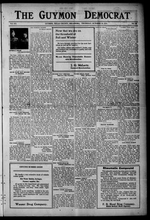 The Guymon Democrat. (Guymon, Okla.), Vol. 12, No. 39, Ed. 1 Thursday, October 10, 1918