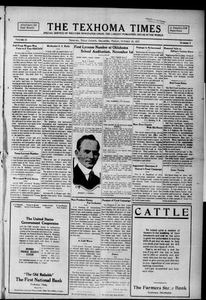 The Texhoma Times (Texhoma, Okla.), Vol. 15, No. 3, Ed. 1 Friday, October 19, 1917