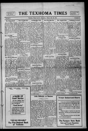 The Texhoma Times (Texhoma, Okla.), Vol. 11, No. 36, Ed. 1 Friday, May 29, 1914