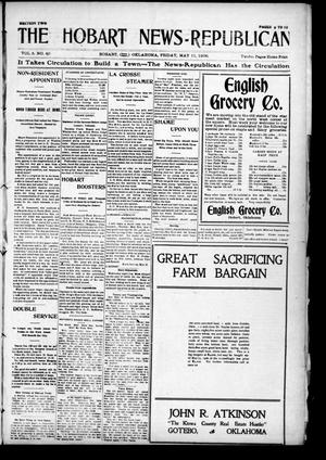 The Hobart News--Republican (Hobart, Okla.), Vol. 5, No. 40, Ed. 1 Friday, May 11, 1906