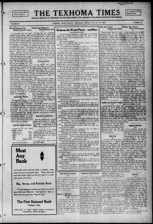 The Texhoma Times (Texhoma, Okla.), Vol. 14, No. 15, Ed. 1 Friday, January 12, 1917