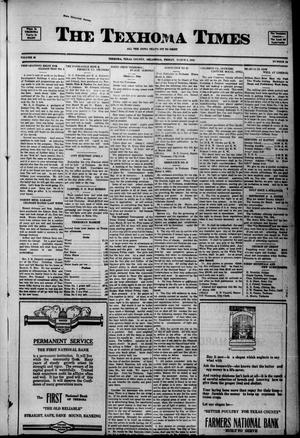 The Texhoma Times (Texhoma, Okla.), Vol. 20, No. 24, Ed. 1 Friday, March 9, 1923