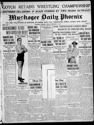 Muskogee Daily Phoenix (Muskogee, Oklahoma), Vol. 10, No. 218, Ed. 1 Tuesday, September 5, 1911