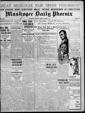 Muskogee Daily Phoenix (Muskogee, Oklahoma), Vol. 10, No. 248, Ed. 1 Sunday, October 8, 1911