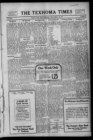 The Texhoma Times (Texhoma, Okla.), Vol. 11, No. 26, Ed. 1 Friday, March 13, 1914
