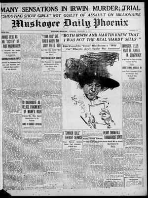 Muskogee Daily Phoenix (Muskogee, Oklahoma), Vol. 10, No. 307, Ed. 1 Saturday, December 16, 1911
