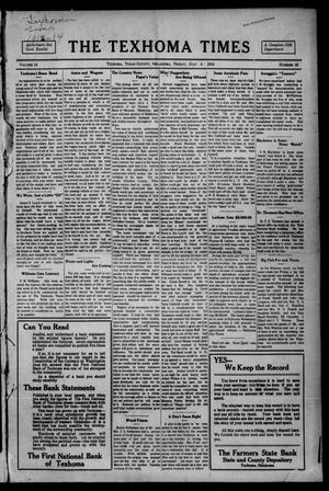The Texhoma Times (Texhoma, Okla.), Vol. 10, No. 42, Ed. 1 Friday, July 4, 1913