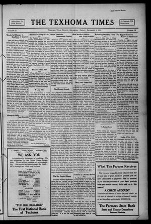 The Texhoma Times (Texhoma, Okla.), Vol. 11, No. 12, Ed. 1 Friday, December 5, 1913