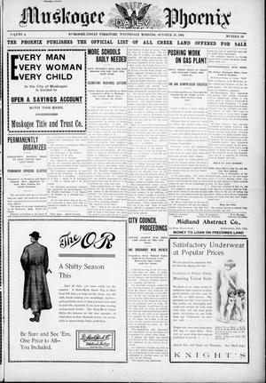 Muskogee Daily Phoenix (Muskogee, Indian Terr.), Vol. 4, No. 56, Ed. 1 Wednesday, October 26, 1904