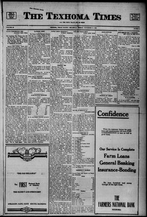 The Texhoma Times (Texhoma, Okla.), Vol. 20, No. 8, Ed. 1 Friday, November 17, 1922