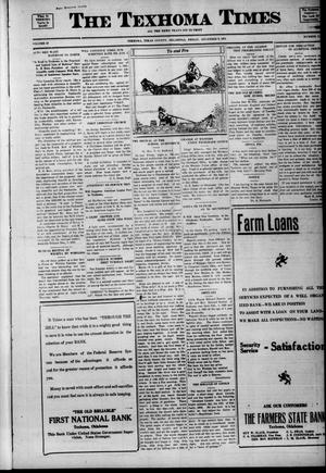 The Texhoma Times (Texhoma, Okla.), Vol. 19, No. 11, Ed. 1 Friday, December 9, 1921