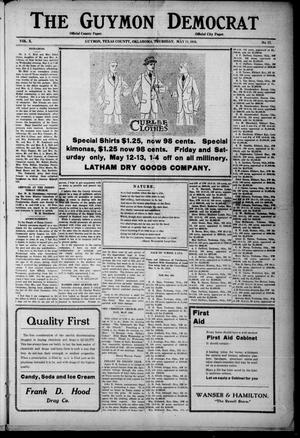 The Guymon Democrat (Guymon, Okla.), Vol. 10, No. 17, Ed. 1 Thursday, May 11, 1916