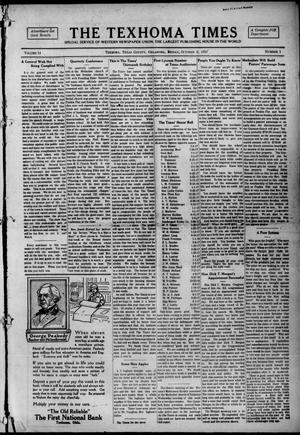 The Texhoma Times (Texhoma, Okla.), Vol. 14, No. 1, Ed. 1 Friday, October 6, 1916